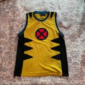Marvel X-men Wolverine tank top jersey XL RARE HARD TO FIND